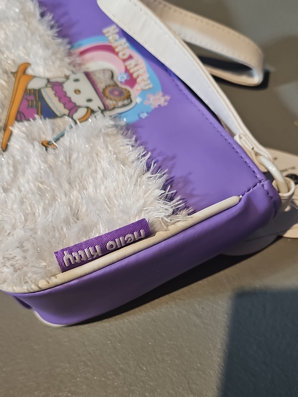 Hello Kitty 2004 Rare Shoulder Bag & Wallet "Years Of Friendship" NWT - Picture 8 of 16